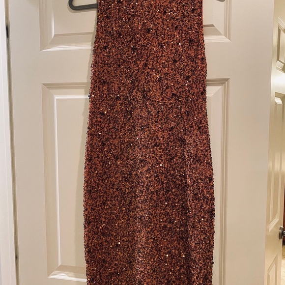 Alice and Olivia beaded dress size 10 to the knee. - Picture 4 of 4